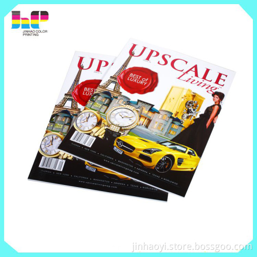 Hardcover cook book CMYK printing magazine